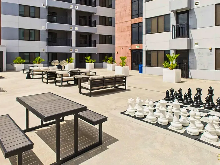 Outdoor BBQ & Game Area