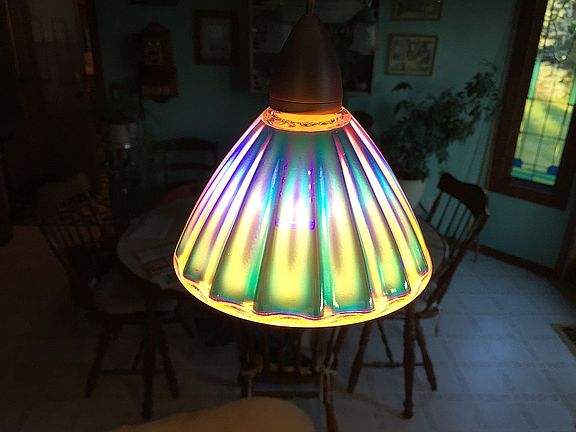 New breakfast island lights