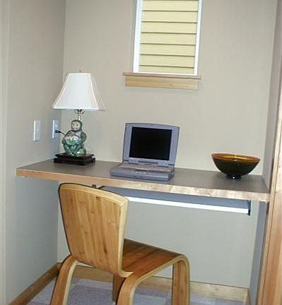Desk Alcove for Computer station off kitchen