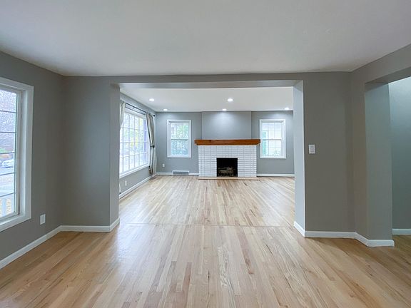 Dinning room and looking into living room