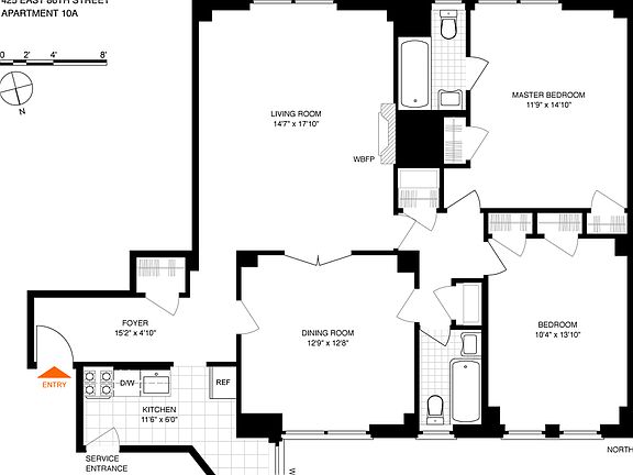 5th image of 425 E 86th St APT 10A