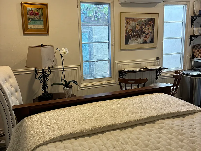 View from the Bed to the Windows