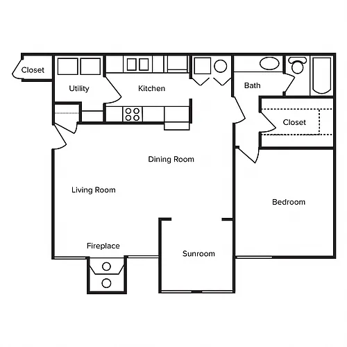 Floor plan A1
