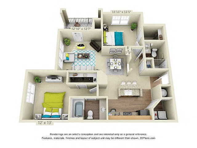 Floor plan The Norman