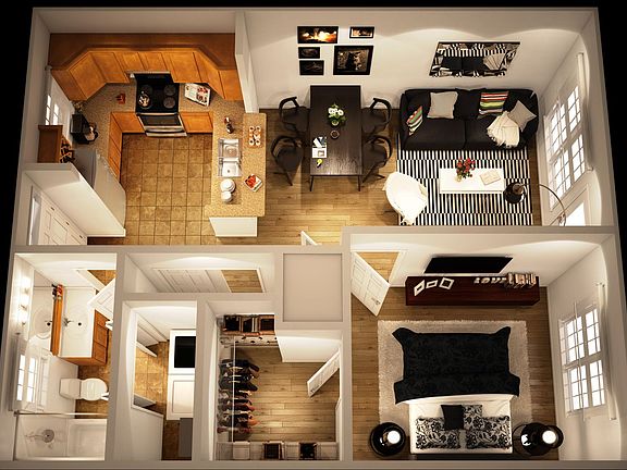 2nd image of 572 E Hillside Dr #1B-1Ba-700Sqft