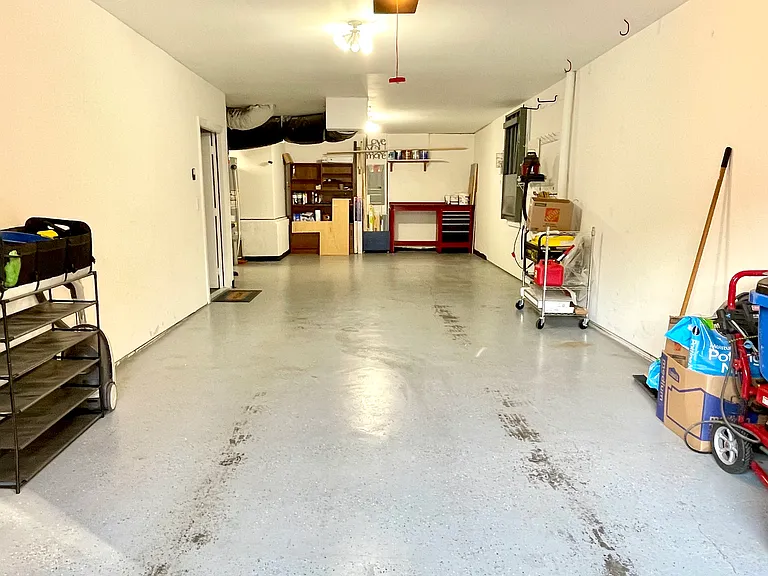 Attached garage
