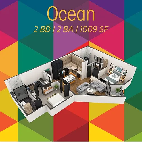 Floor plan Ocean