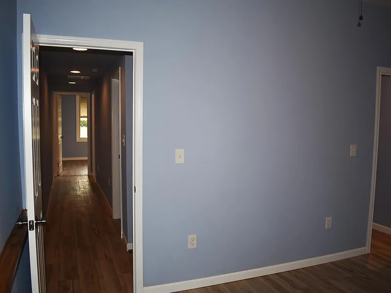 Upstairs hallway and master bedroom