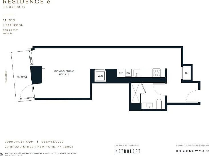 1st image of 20 Broad St APT 1906