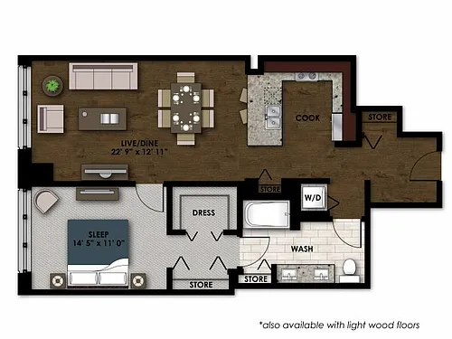 Floor plan A510