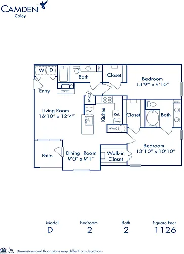 Floor plan D