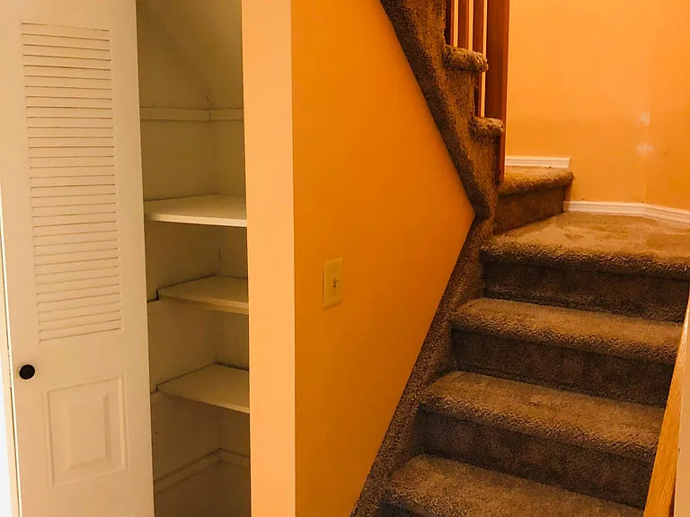 Stairs to 2 bedroom