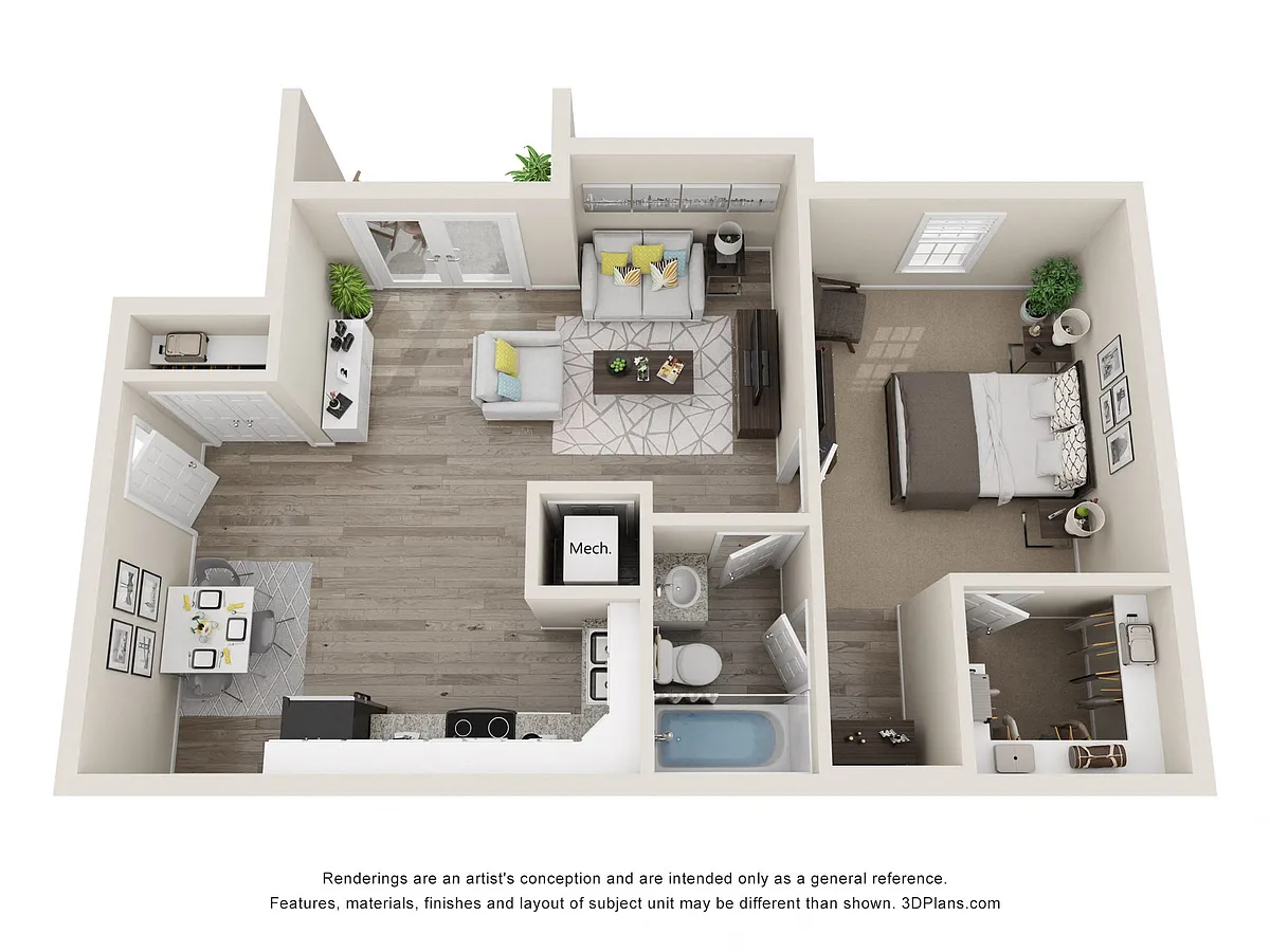 Floor plan Elm (Upgraded)