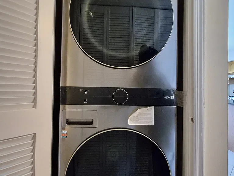 In unit washer/dryer