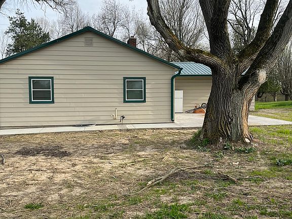 Back of house and back patio