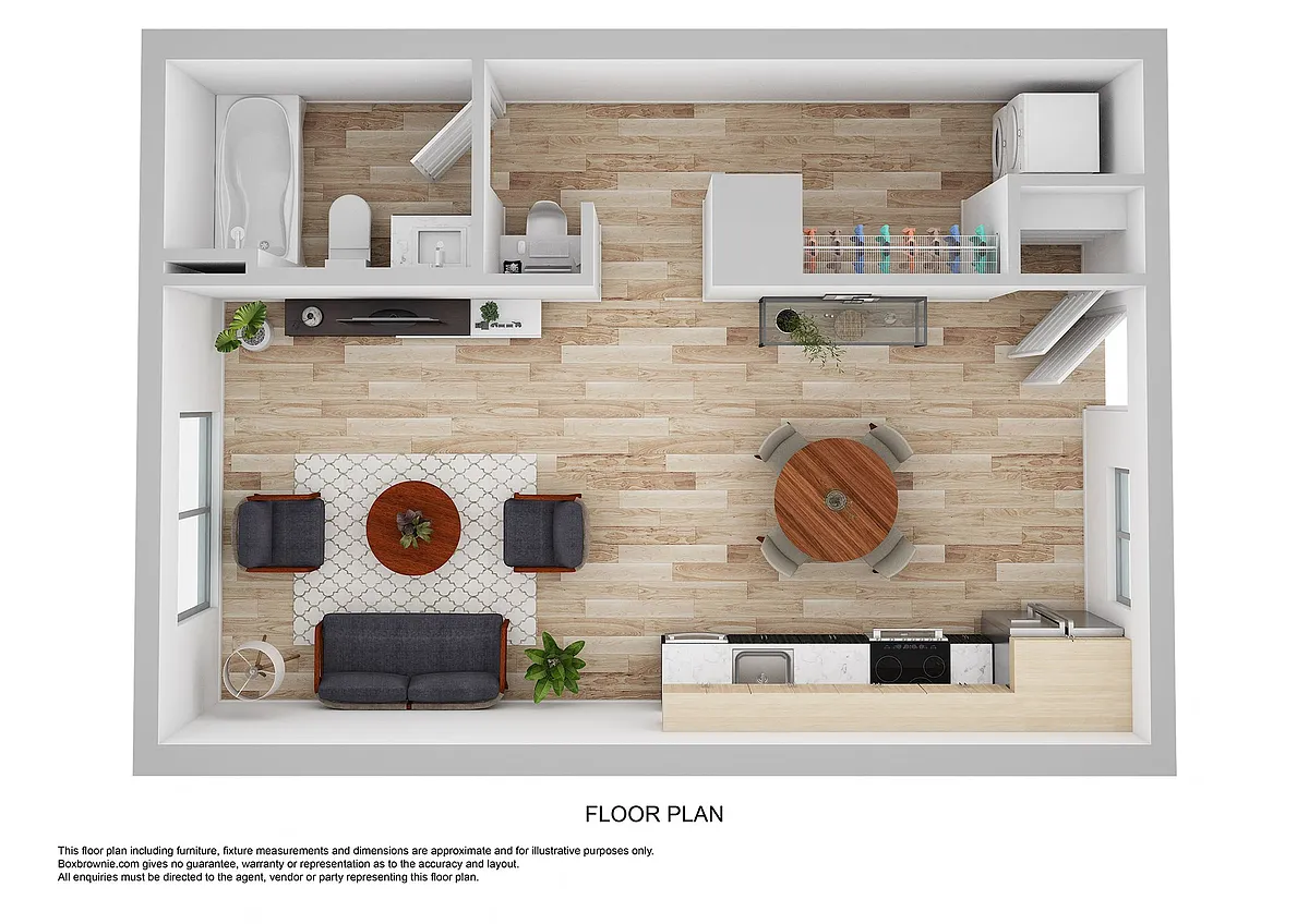 Floor plan Studio