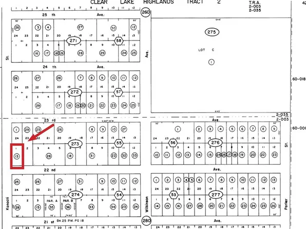 16256 22nd Ave Lot 1, Clearlake, CA 95422