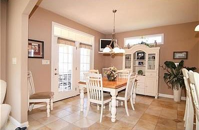 Nice Breakfast Room with tile flooring