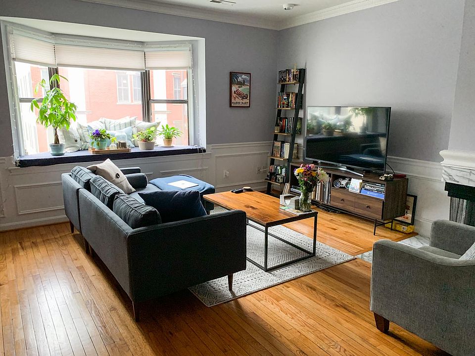 Bright, open living room