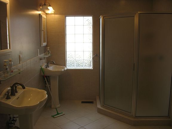 Master bathroom