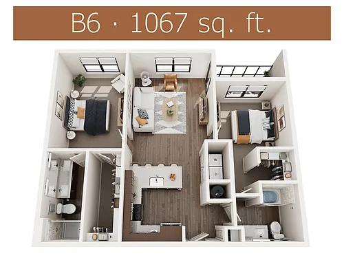 Floor plan B6