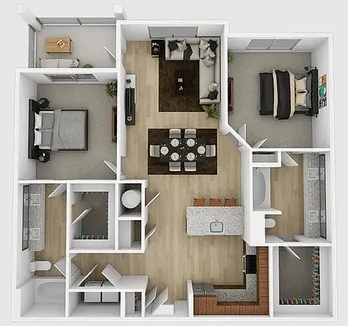 Floor plan B1