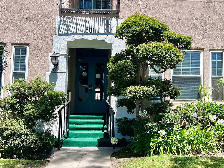 Front of building