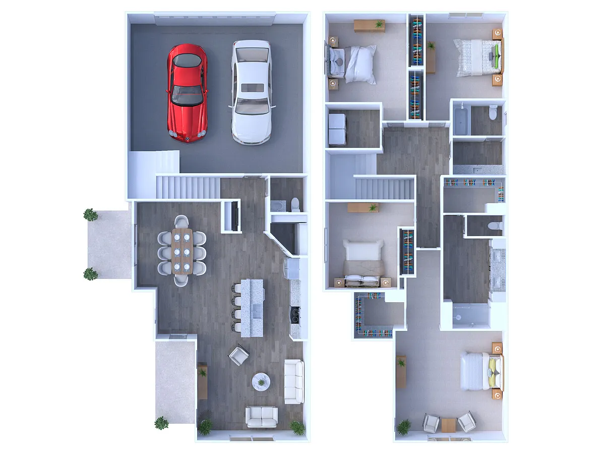 Floor plan 4BG