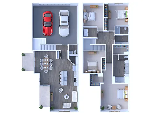 Floor plan 4BG