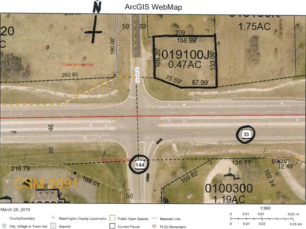 Lt0 STATE HIGHWAY 33 WEST West, West Bend, WI 53090