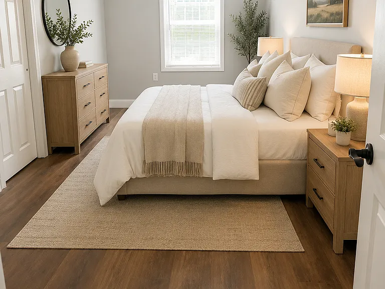Primary Bedroom (staged)