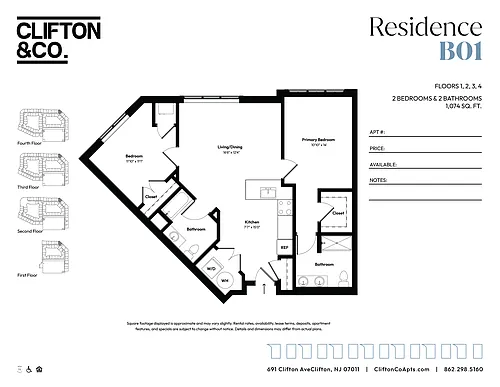 Floor plan B01
