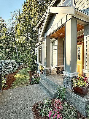 two-story craftsman on more than 1.5 acres