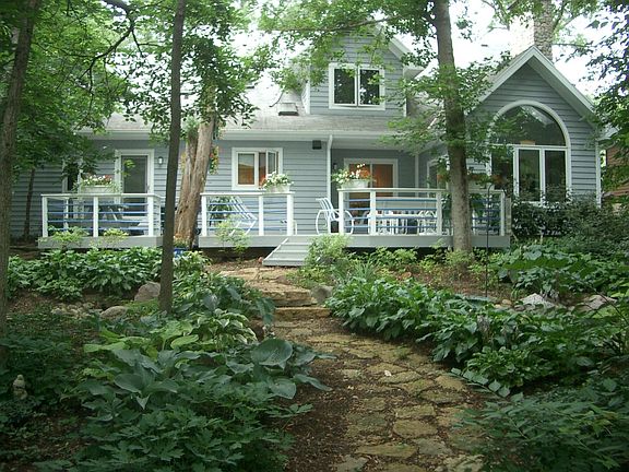 Back of house view from gazebo