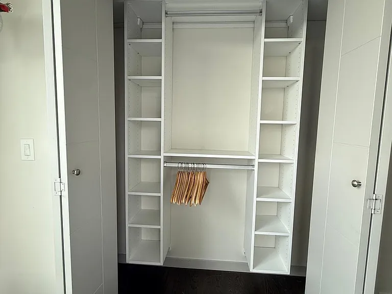Primary bedroom closet
