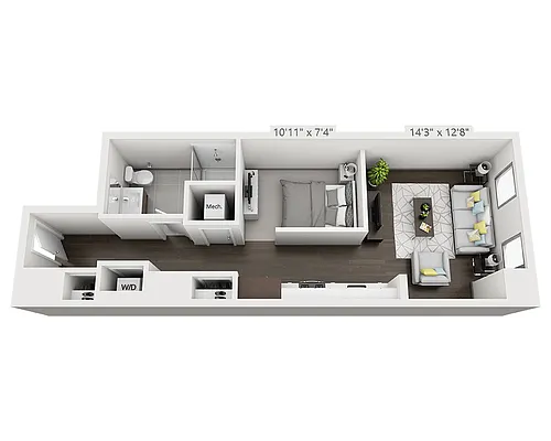Floor plan E1A