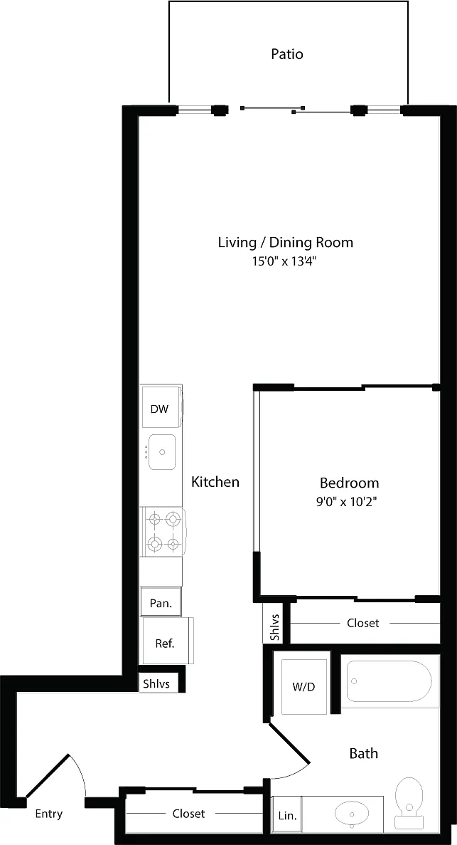 Floor plan O1 East- Floor 2