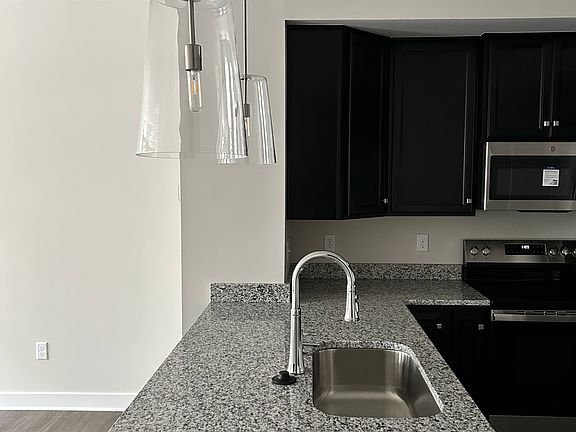 Granite countertops.