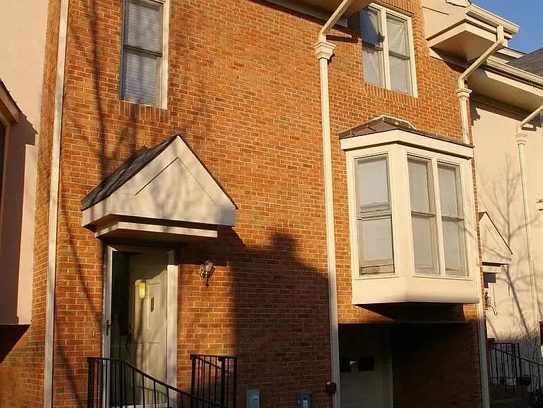 Front entrance with keyless garage entrance
