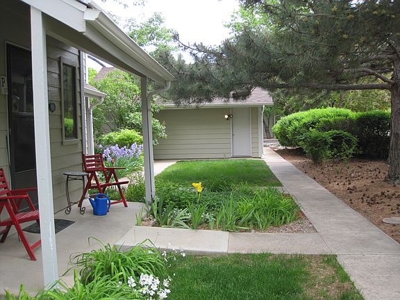 front walk to garage