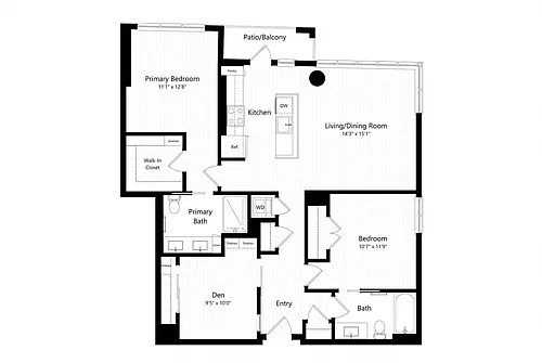 Floor plan D1