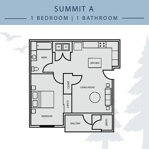 Floor plan Summit A