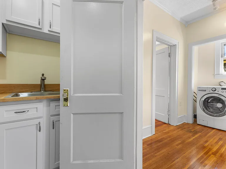 kitchen towards laundry