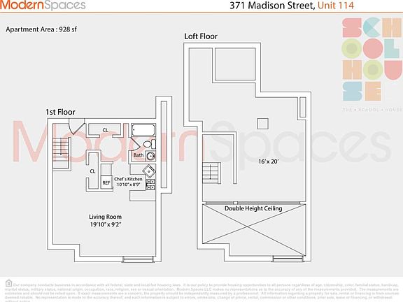 2nd image of 371 Madison St APT 114