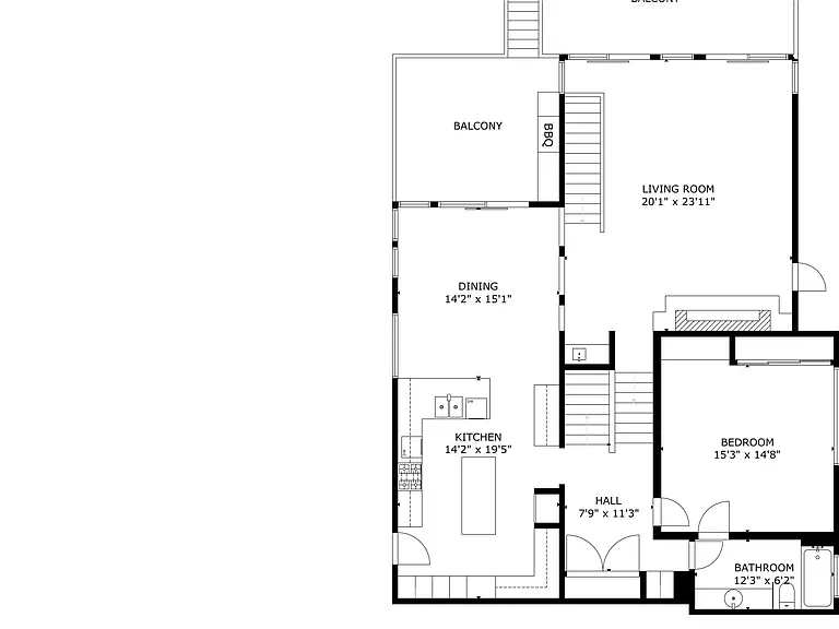 Thoughtful layout with a balance of style and functionality.