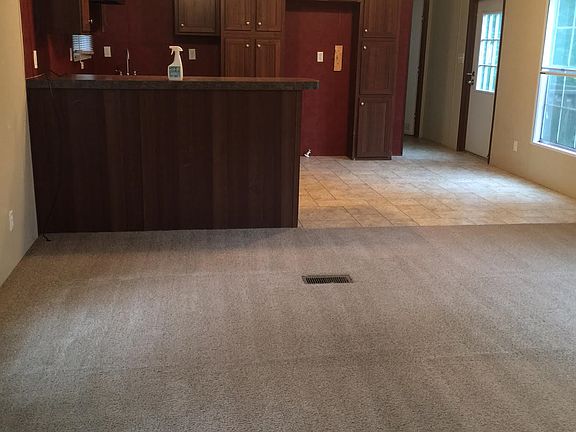 Open floorplan living dining kitchen plan.