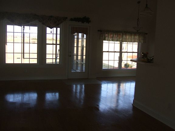 View of screened patio
