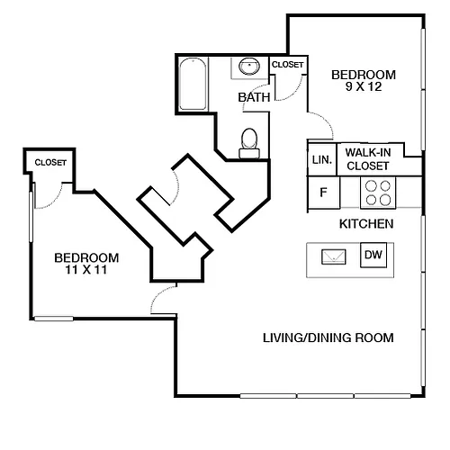 Floor plan The Wynkoop