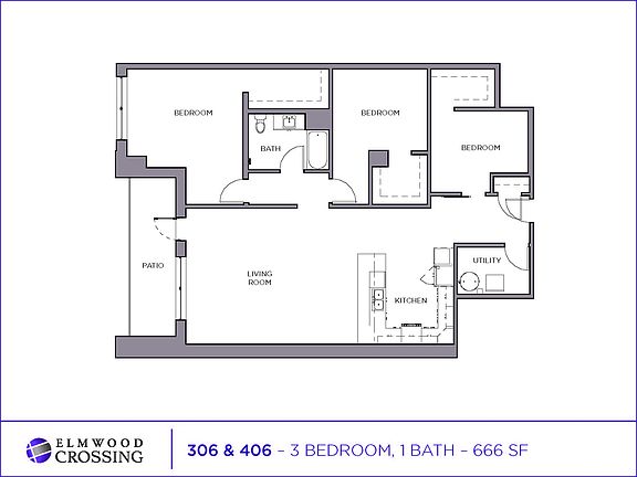 5th image of 451 Elmwood Ave #2B-1Ba-1642Sqft