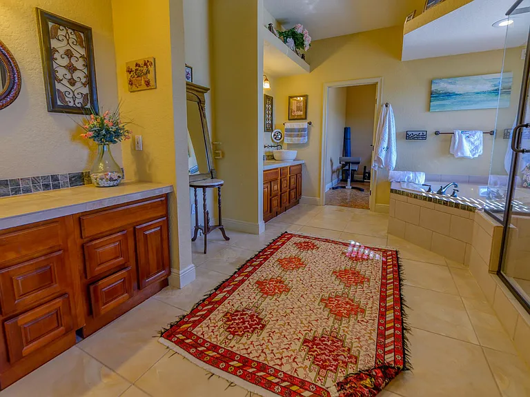 Master bathroom